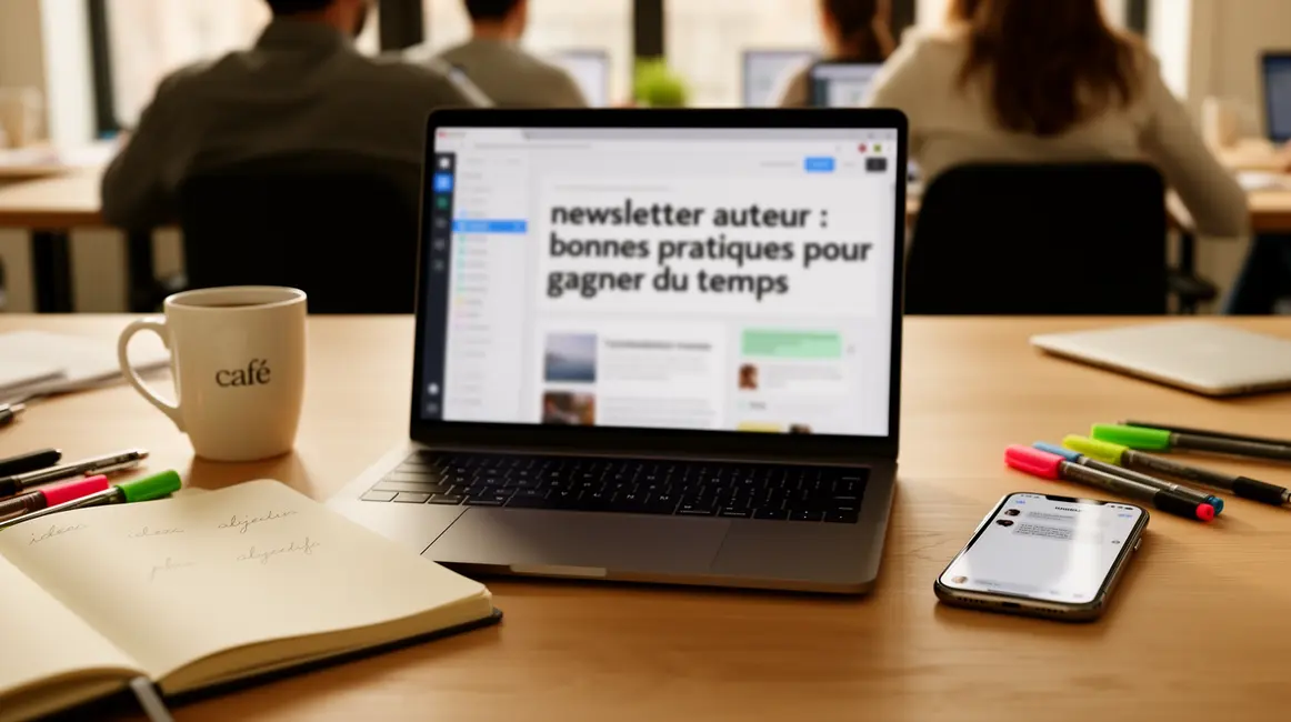 Bureau moderne newsletter auteur bonnes pratiques