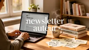 bureau moderne newsletter auteur creation