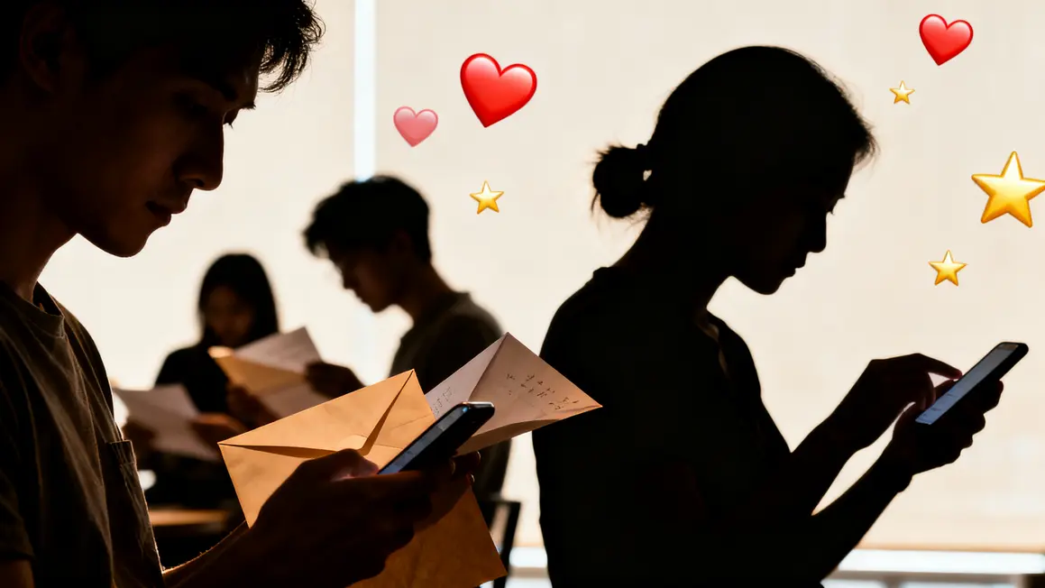 lecteurs consultent newsletter d'auteur smartphone enveloppe