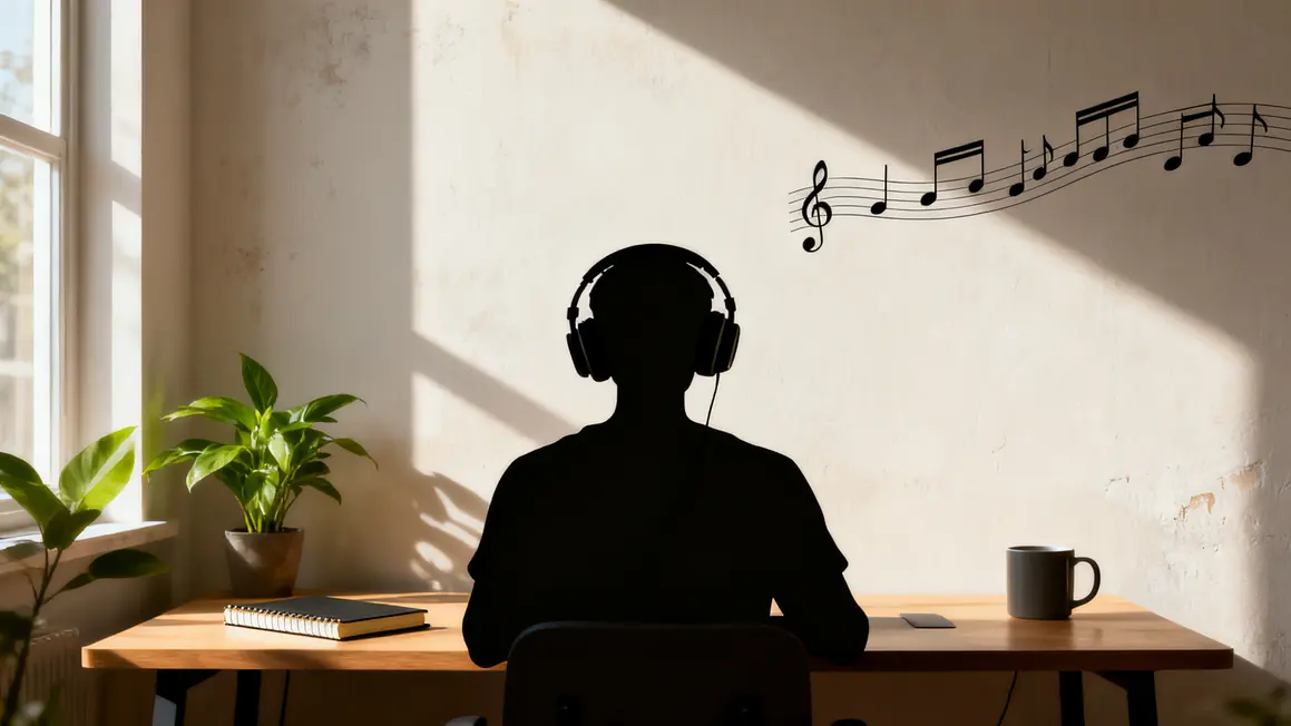 personne casque musique pouvoir bureau