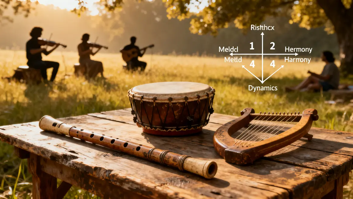 Instruments anciens et axes musicaux fondamentaux