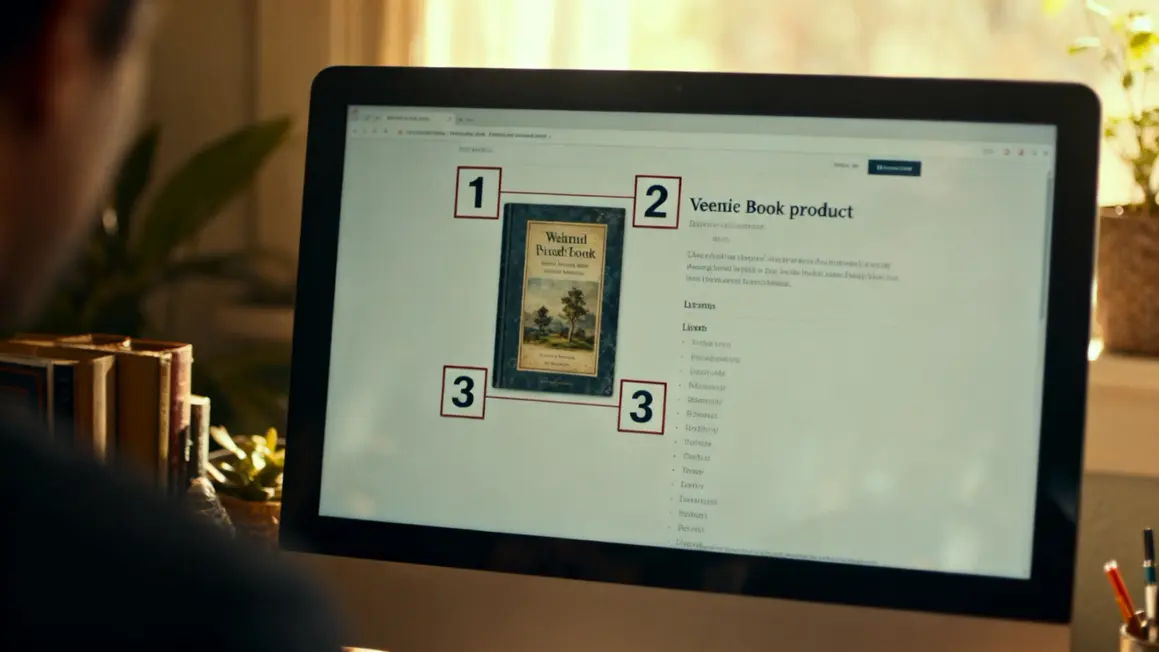 Page produit livre optimisée
