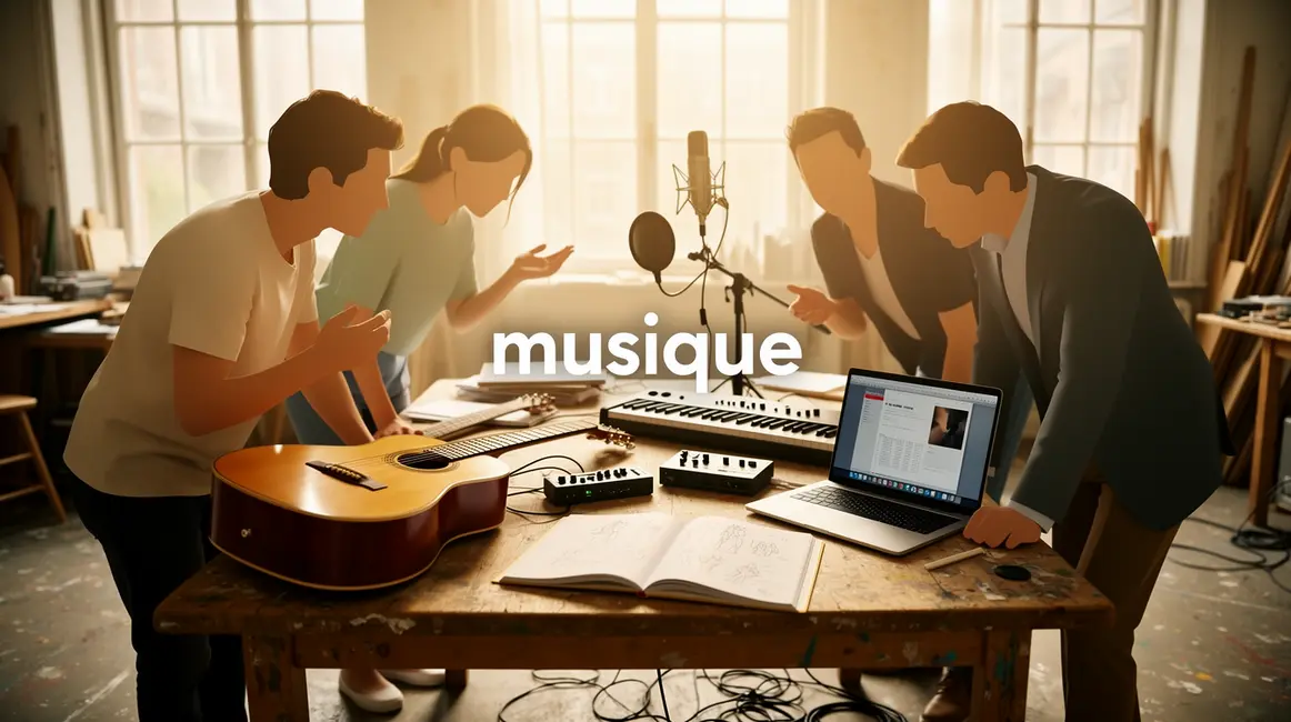 espace instruments musique carnet collaboration