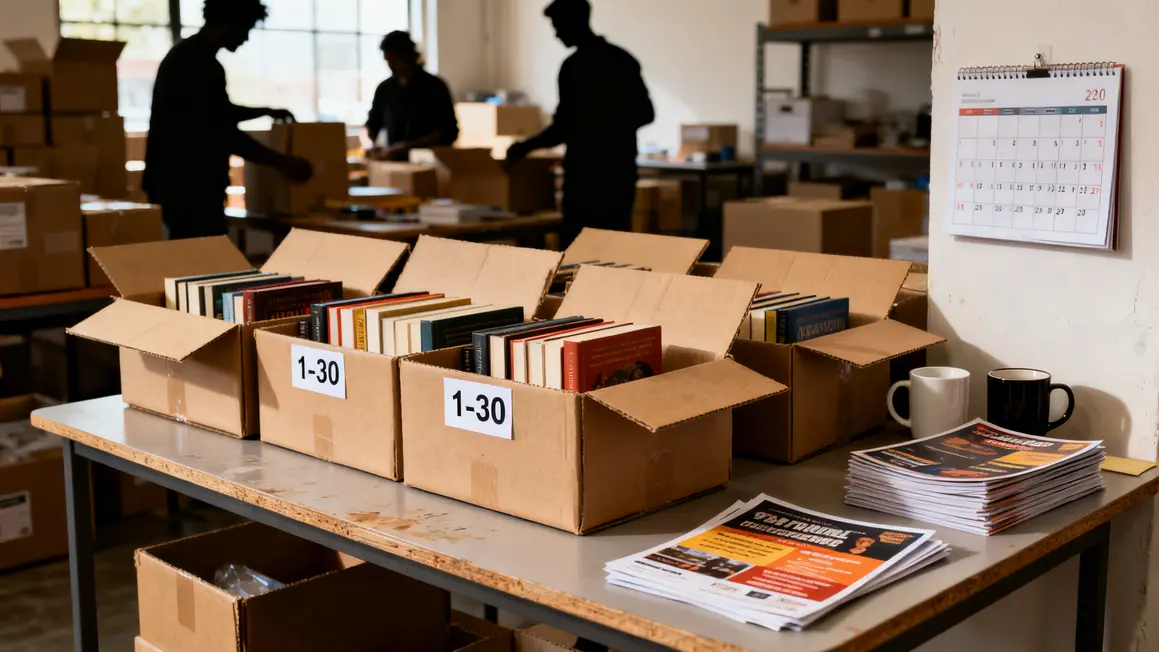 promotion de livre lancement dynamique scene envoi