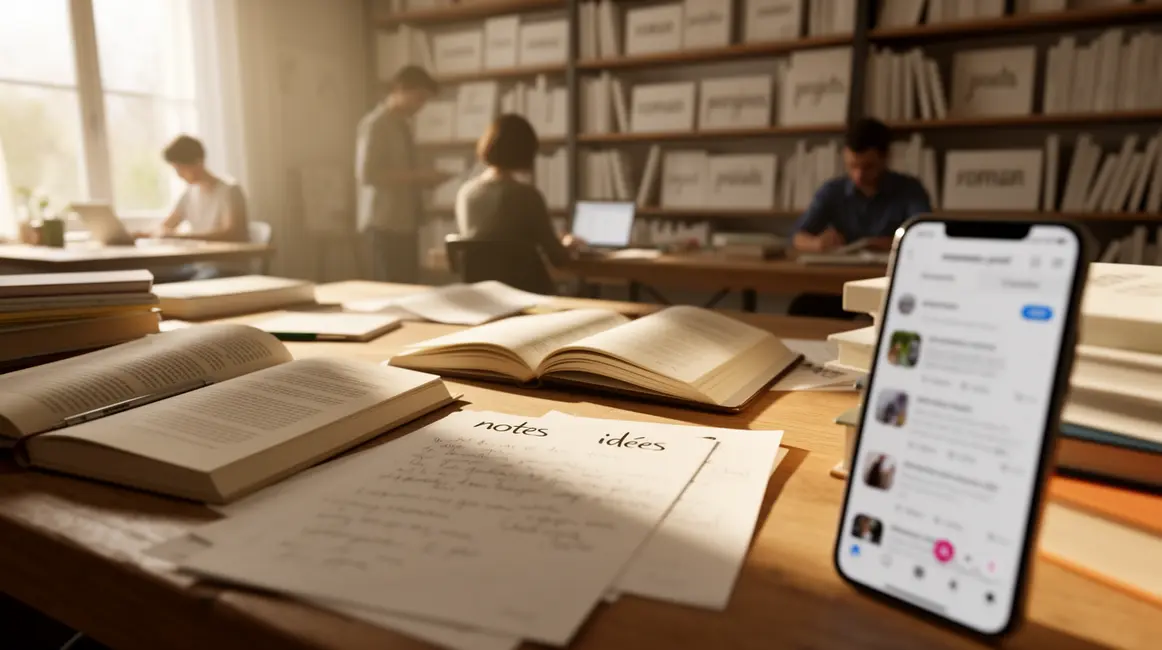 Bureau d’auteur promotion livre routine quotidienne