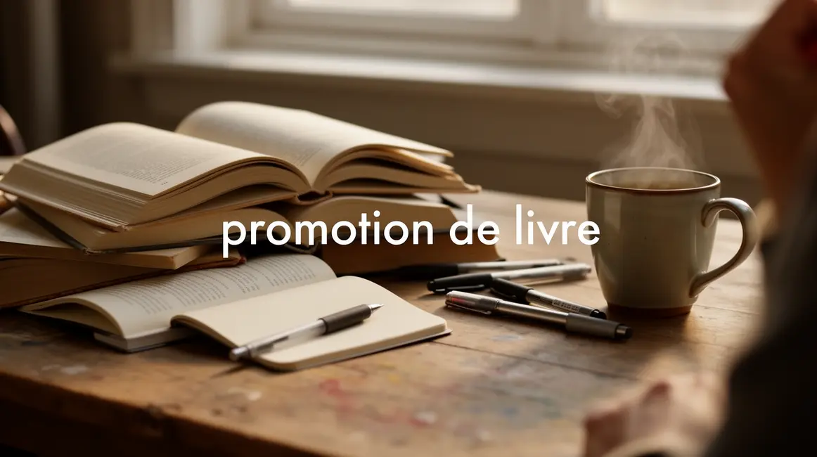 Pile de livres avec cafe promotion de livre