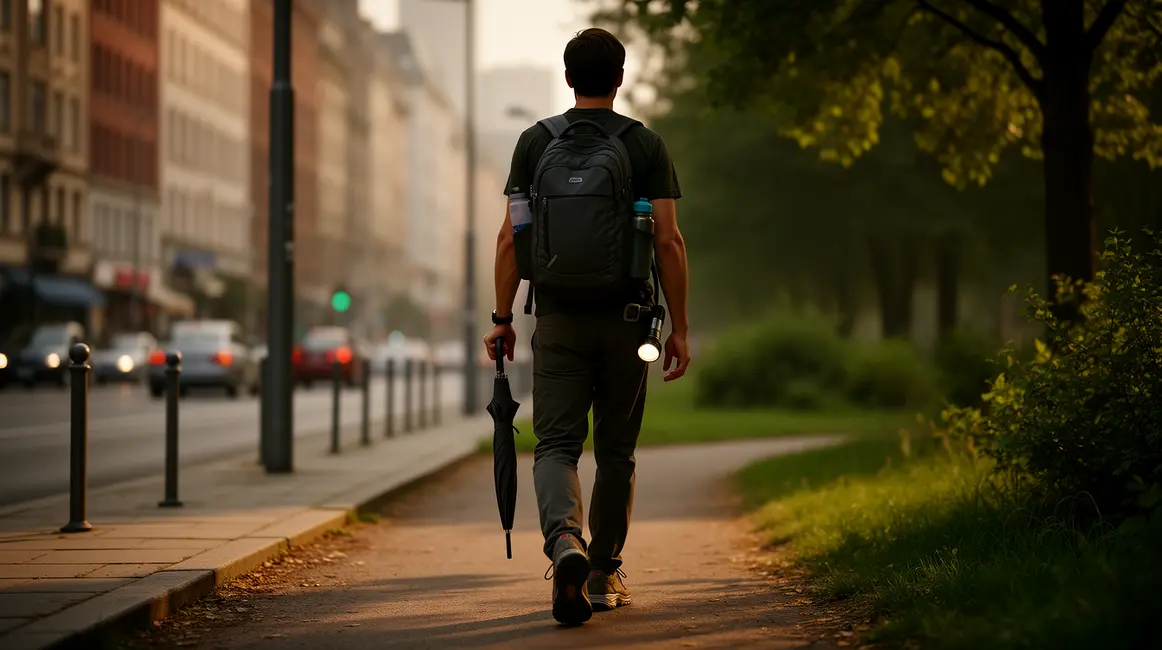 Personne urbaine, accessoires essentiels, conseils sorties