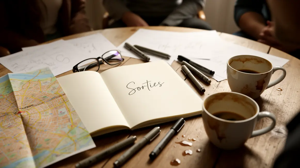 Carnet sorties loisirs inspiration coffee