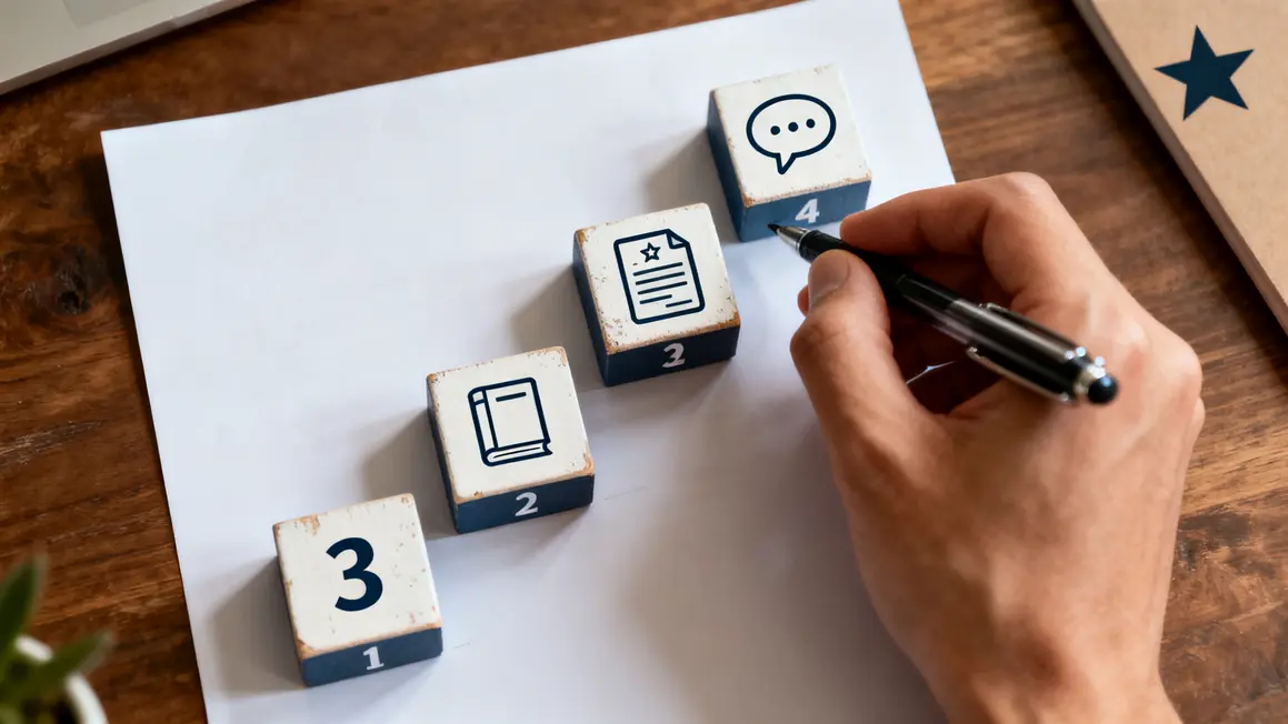 Organisation critique littéraire quatre étapes