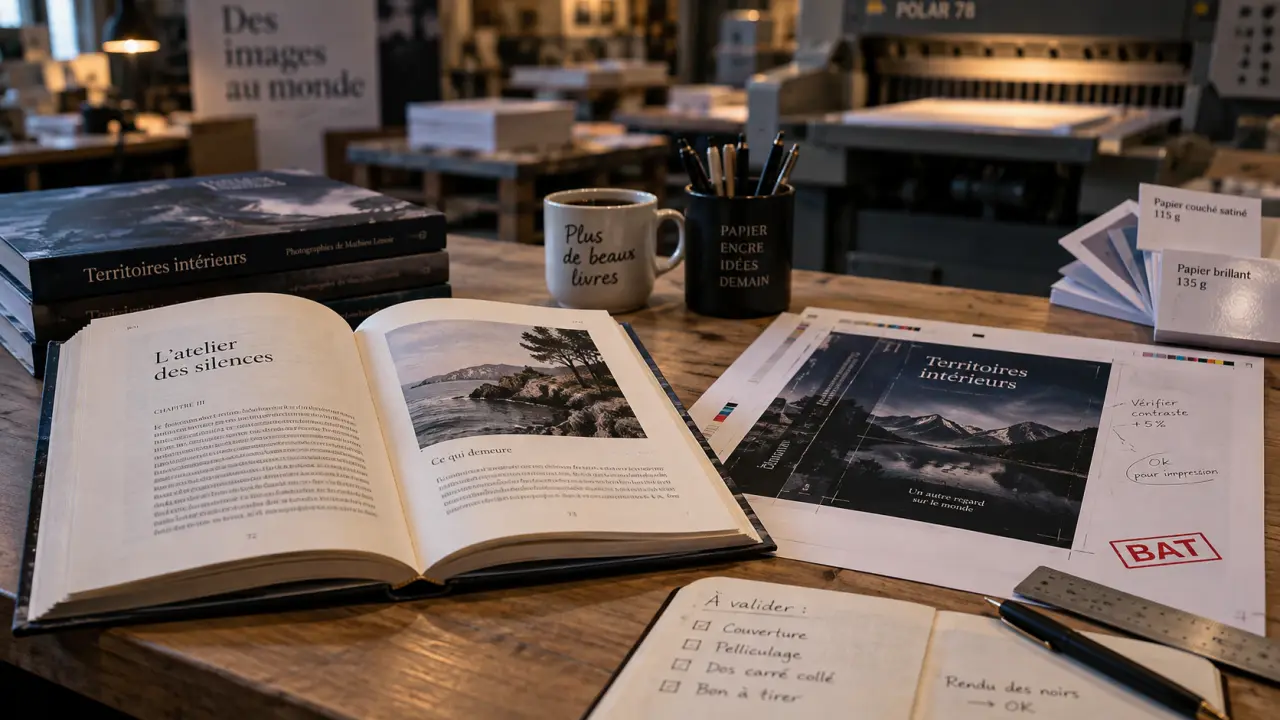 Impression livre à l'unité : livre imprimé à l’unité, test projet sans stock ni invendus