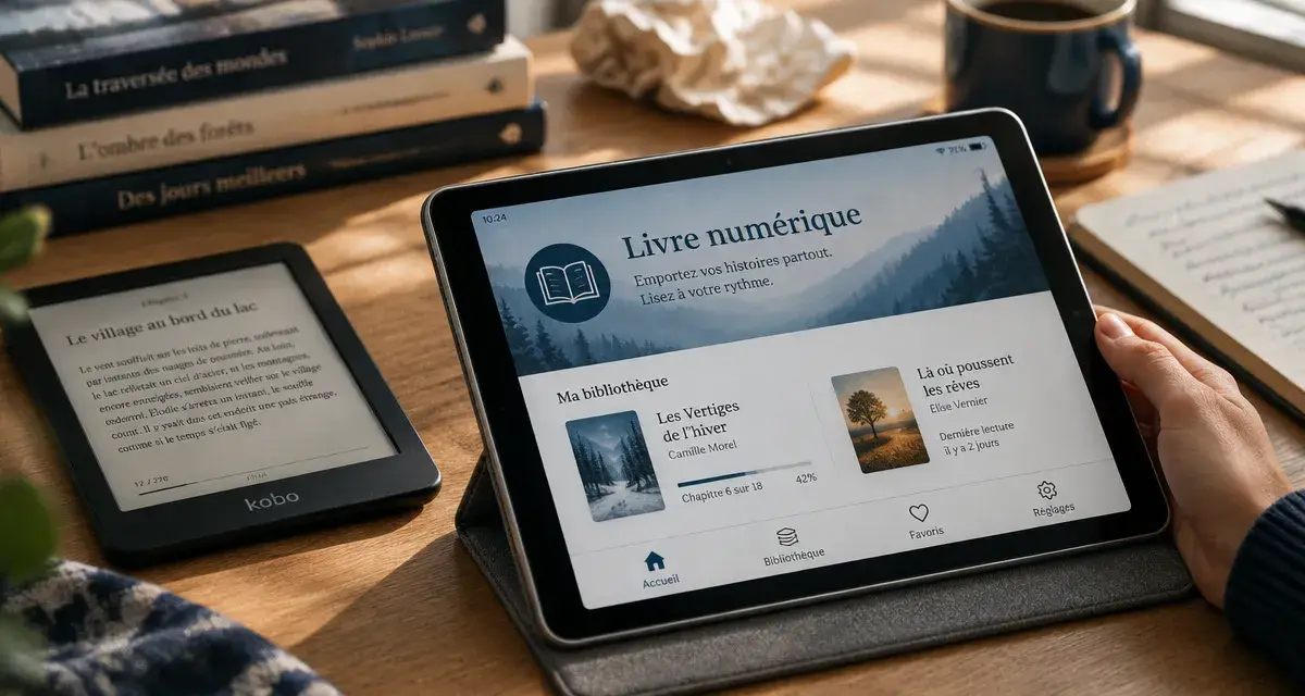 Livre numerique tablette : confort et compatibilite sur tablette
