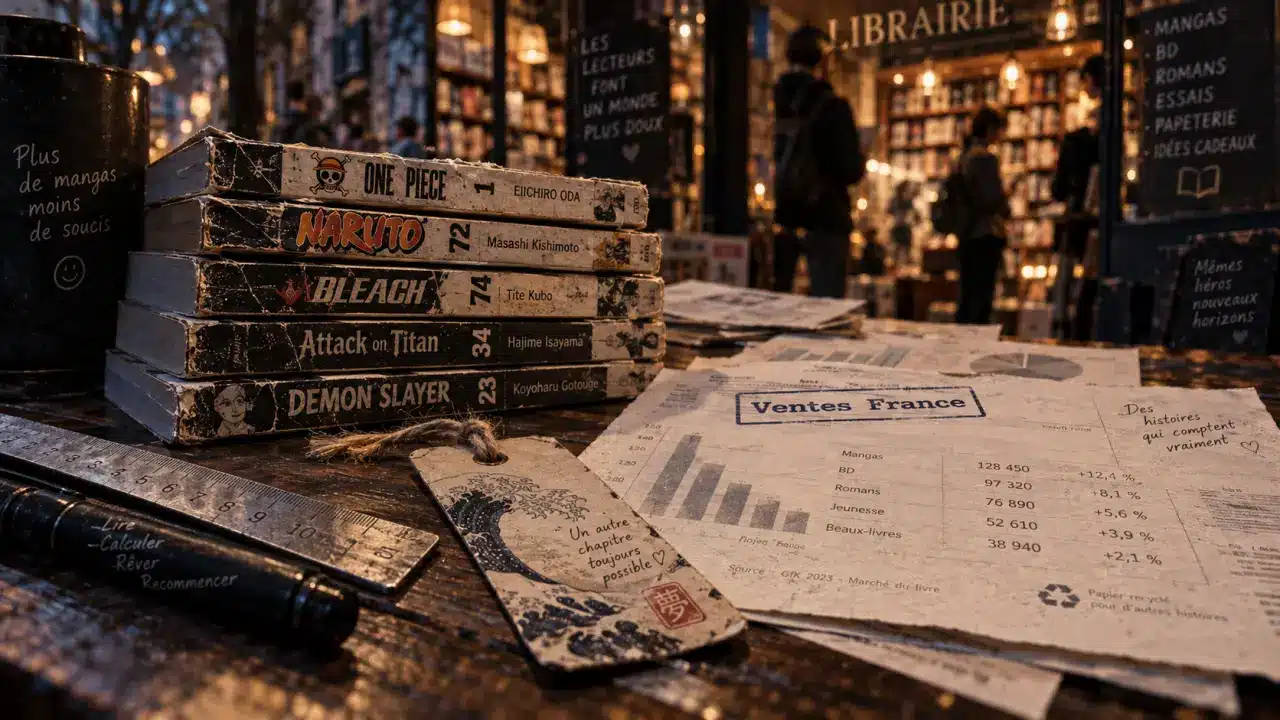 Top des ventes manga : chiffres France